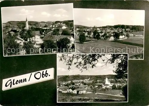 AK / Ansichtskarte Glonn_Ebersberg Panorama Teilansichten Glonn Ebersberg