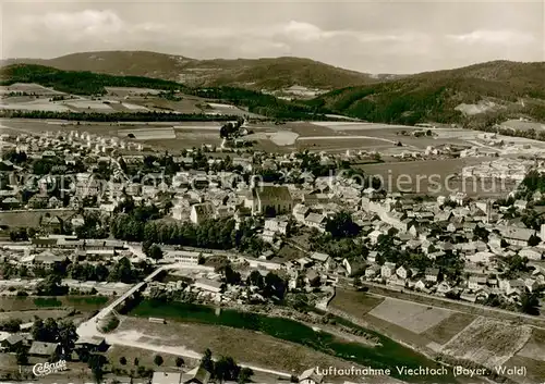 AK / Ansichtskarte Viechtach_Bayerischer_Wald Fliegeraufnahme Viechtach_Bayerischer