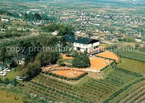 AK / Ansichtskarte Roisdorf Hotel Restaurant Cafe Heimatblick Fliegeraufnahme Roisdorf