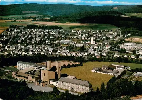 AK / Ansichtskarte Meschede Fliegeraufnahme Meschede