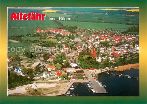 AK / Ansichtskarte Altefaehr_Ruegen Fliegeraufnahme Altefaehr Ruegen