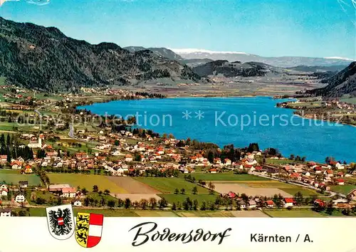 AK / Ansichtskarte Bodensdorf_Ossiacher_See Fliegeraufnahme Bodensdorf_Ossiacher_See