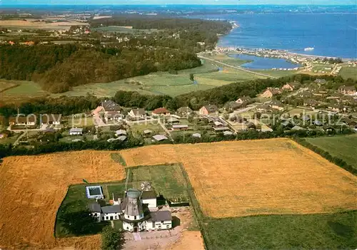 AK / Ansichtskarte Westerholz_Langballig Fliegeraufnahme mit Flensburger Foerde Westerholz_Langballig