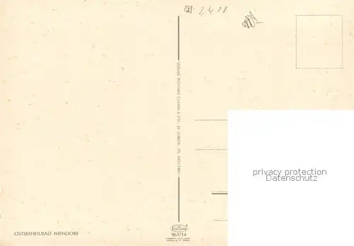 AK / Ansichtskarte Niendorf_Ostseebad Fliegeraufnahme mit Seebruecke Niendorf_Ostseebad
