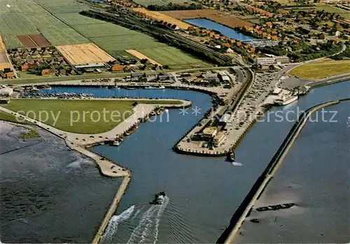 AK / Ansichtskarte Norddeich_Ostfriesland Fliegeraufnahme Norddeich_Ostfriesland
