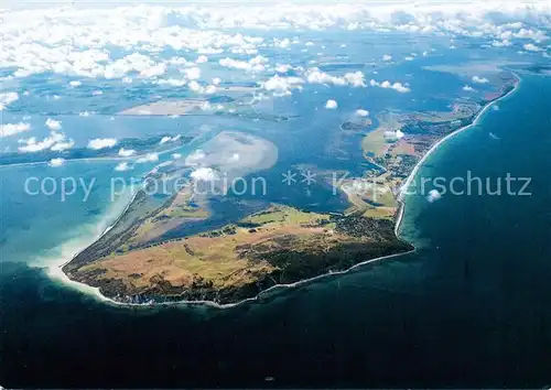 AK / Ansichtskarte Insel_Hiddensee Fliegeraufnahme Insel Hiddensee