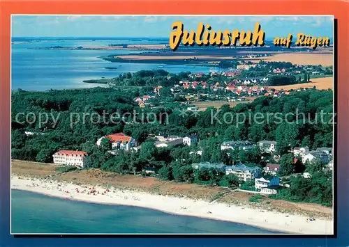 AK / Ansichtskarte Juliusruh_Ruegen Fliegeraufnahme Juliusruh Ruegen