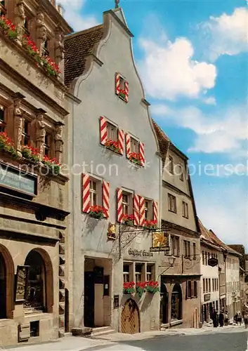 AK / Ansichtskarte Rothenburg_Tauber Gasthof gueldener Greifen Rothenburg Tauber