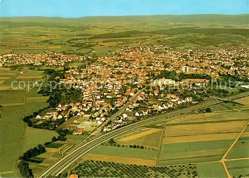 AK / Ansichtskarte Langenselbold Fliegeraufnahme Langenselbold