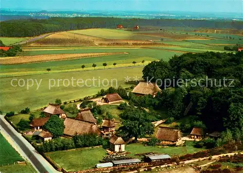 AK / Ansichtskarte Ehestorf_Harburg Freilicht Museum am Kiekeberg Fliegeraufnahme Ehestorf_Harburg