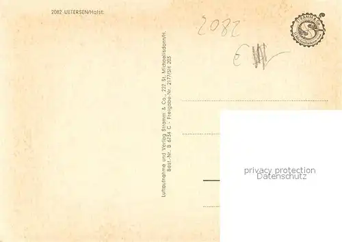 AK / Ansichtskarte Uetersen Fliegeraufnahme Uetersen