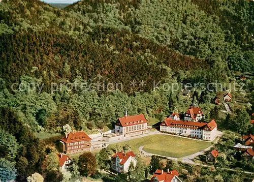 AK / Ansichtskarte Bad_Harzburg Diakonissen Mutterhaus Kinderheil Fliegeraufnahme Bad_Harzburg