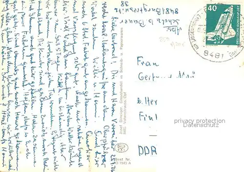 AK / Ansichtskarte Burgtreswitz Ortsansicht Kirche Kapelle Bauernhaus Moosbach Burgtreswitz