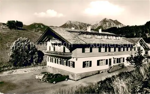 AK / Ansichtskarte Obermaiselstein Gasthaus Pension Forelle Obermaiselstein