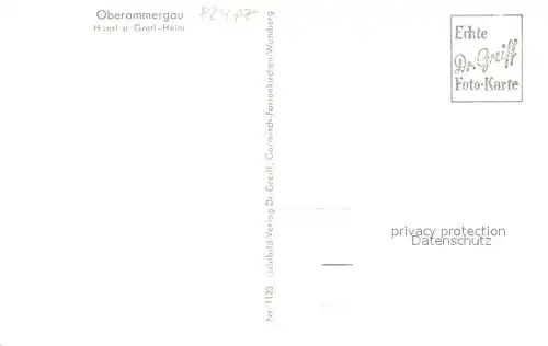 AK / Ansichtskarte Oberammergau Haensl und Gretl Heim Oberammergau