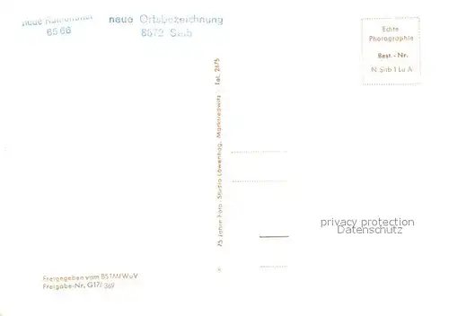 AK / Ansichtskarte Silberbach_Eger Fliegeraufnahme Silberbach Eger