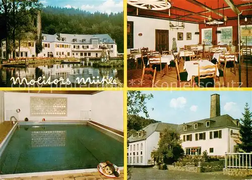 AK / Ansichtskarte Eichelhuette Hotel Molitors Muehle Restaurant Hallenbad Eichelhuette