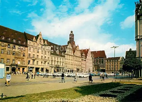 AK / Ansichtskarte Wroclaw Rynek Marktplatz Wroclaw