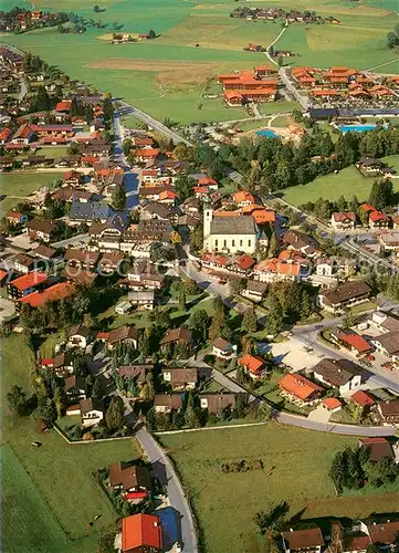 AK / Ansichtskarte Inzell Luftkurort in den Bayerischen Alpen Fliegeraufnahme Inzell