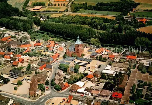 AK / Ansichtskarte Weeze Fliegeraufnahme Weeze