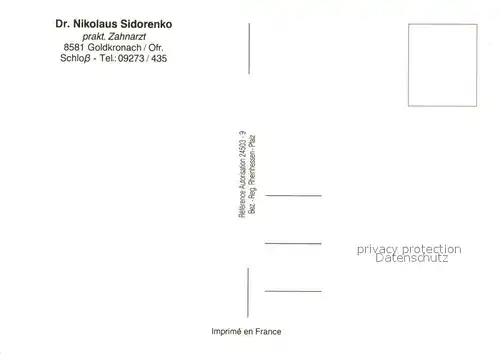 AK / Ansichtskarte Goldkronach Schloss Fliegeraufnahme Goldkronach