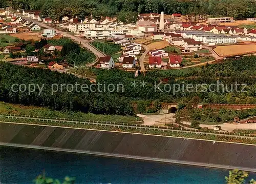 AK / Ansichtskarte Neu Listernohl Staudamm Biggesee Fliegeraufnahme Neu Listernohl