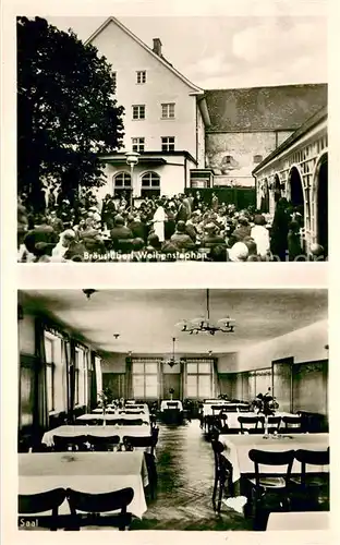 AK / Ansichtskarte Weihenstephan_Freising Braeustueberl Weihenstephan Saal Weihenstephan_Freising
