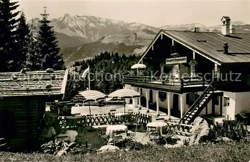 AK / Ansichtskarte Reit_Winkl Alpengasthof Pension Hindenburghuette Reit_Winkl