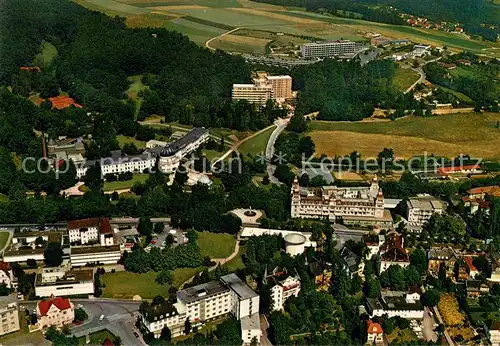 AK / Ansichtskarte Bad_Wildungen Fliegeraufnahme Kurviertel Bad_Wildungen
