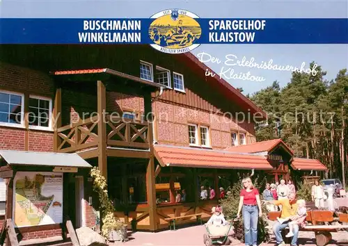 AK / Ansichtskarte Klaistow_Busendorf_Beelitz Spargelhof Klaistow Buschmann und Winkelmann 