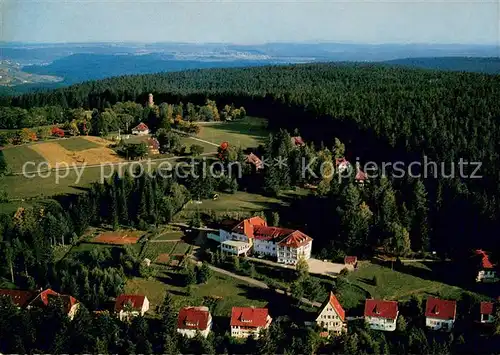 AK / Ansichtskarte Freudenstadt Fliegeraufnahme mit Sanatorium Hohenfreudenstadt Freudenstadt