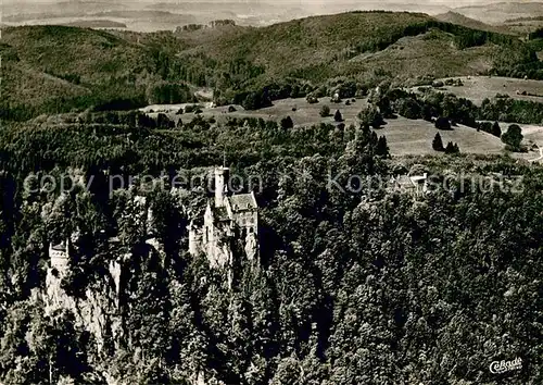 AK / Ansichtskarte Lichtenstein_Wuerttemberg Schloss Lichtenstein Fliegeraufnahme Lichtenstein_Wuerttemberg