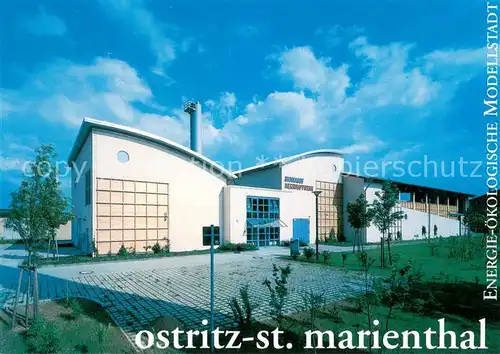 AK / Ansichtskarte St_Marienthal_Oberlausitz Energie oekolog Modellstadt Biomasse Heizkraftwerk 