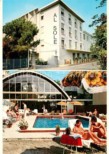 AK / Ansichtskarte Abano_Terme Hotel Al Sole Pool Abano Terme