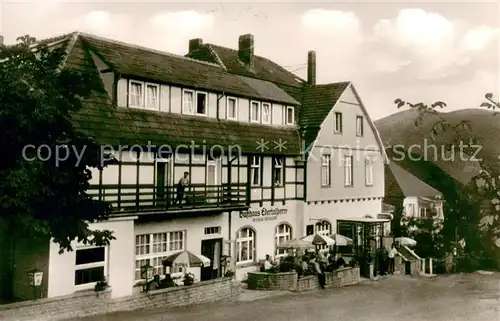 AK / Ansichtskarte Hemfurth Edersee Gaststaette Edertalsperre Hemfurth Edersee