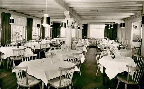 AK / Ansichtskarte Hinterzarten Kaffee Konditorei Restaurant Imbery im Schwarzwald Gastraum Hinterzarten