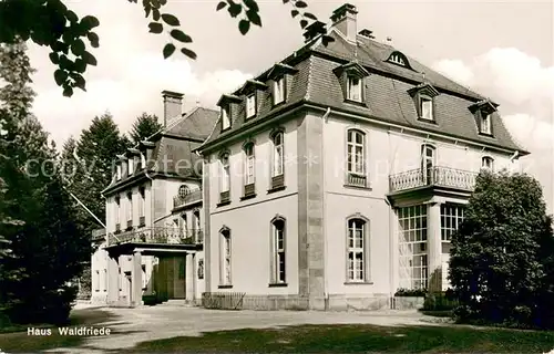 AK / Ansichtskarte Kronberg_Taunus Muettergenesungsheim Haus Waldfriede der AWO Kronberg Taunus