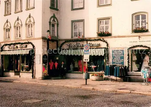 AK / Ansichtskarte Bad_Toelz Trachten Kirner Verkaufsraeume Bad_Toelz