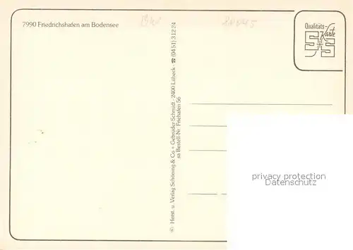 AK / Ansichtskarte Friedrichshafen_Bodensee Zeppelin Haus Friedrichshafen Bodensee