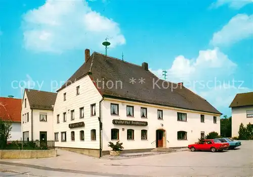 AK / Ansichtskarte Hattenhofen_Fuerstenfeldbruck Gasthof Eberl Hattenhofen