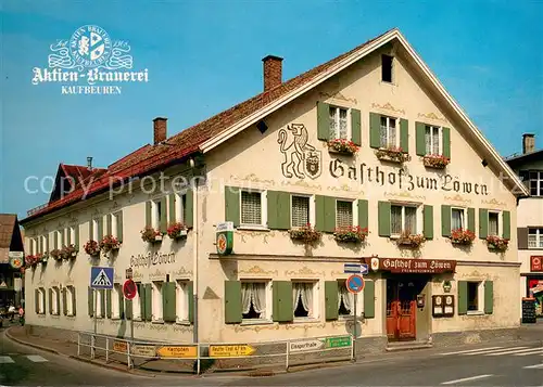 AK / Ansichtskarte Sonthofen_Oberallgaeu Gasthof zum Loewen Sonthofen Oberallgaeu
