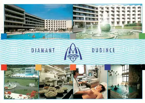 AK / Ansichtskarte Dudince Sanatorium Diamant Teilansichten Dudince