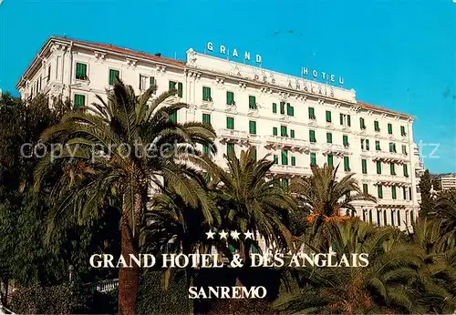 AK / Ansichtskarte Sanremo Grand Hotel et Des Anglais Sanremo