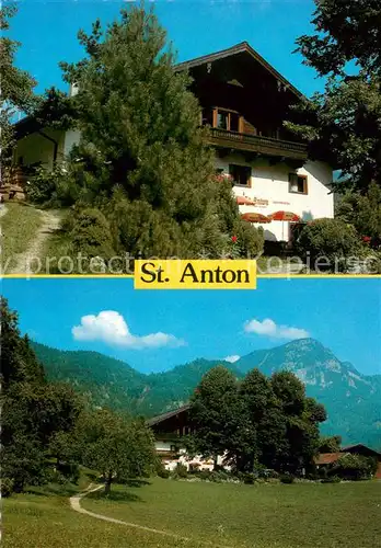 AK / Ansichtskarte Golling_Salzach Ausflugsgasthaus St Anton Panorama Golling Salzach
