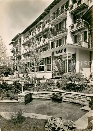 AK / Ansichtskarte Grindelwald Parkhotel Schoenegg Grindelwald