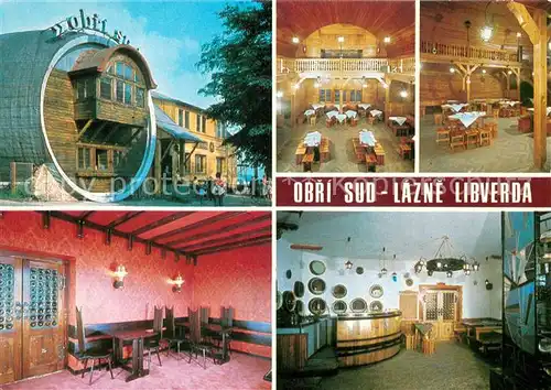 AK / Ansichtskarte Lazne_Libverda Restaurace Obri Sud Riesenfass Lazne Libverda