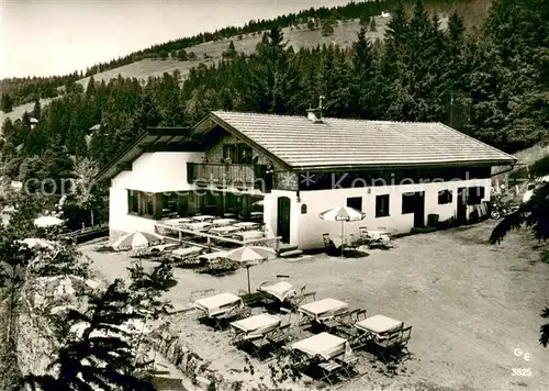AK / Ansichtskarte Schliersee Kaffee Gaststaette Stoegeralm Schliersee