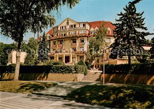 AK / Ansichtskarte Bad_Mergentheim Kuranstalt Hohenlohe Bad_Mergentheim
