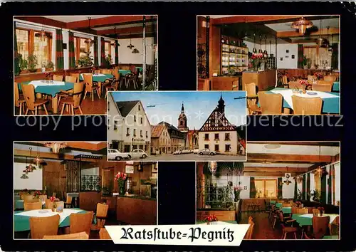 AK / Ansichtskarte Pegnitz Ratsstube Pegnitz Gastraeume  Pegnitz