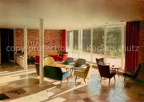 AK / Ansichtskarte Bad_Berneck Siemens Erholungsheim Berneck Halle Bad_Berneck